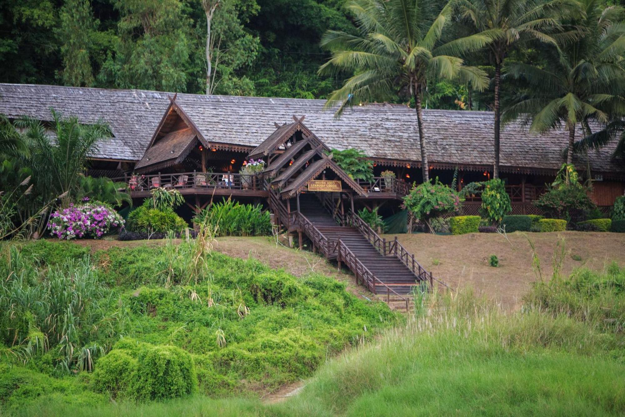 The Luang Say Lodge Пакбенг Экстерьер фото